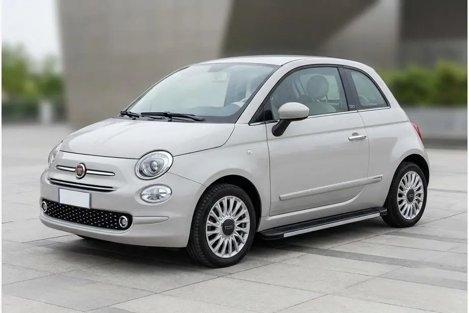 Fiat 500/500L 2013-2022 Progi Boczné Maya V1 (2 szt., Aluminium) Image