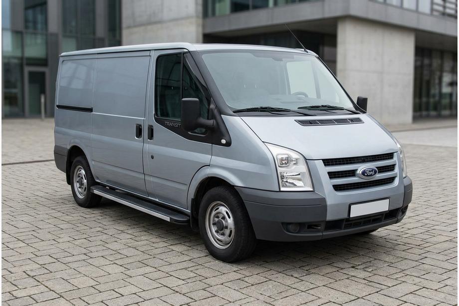 Ford Transit 2000–2014 Progi Boczné Maya (2 szt., Aluminium) Image