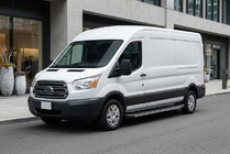 Ford Transit 2014- Progi Boczné Maya (2 szt., Aluminium) zdjęcia 1