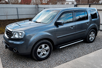 Honda Pilot 2008-2015 Progi Boczné Maya V1 (2 szt., Aluminium) zdjęcia 1