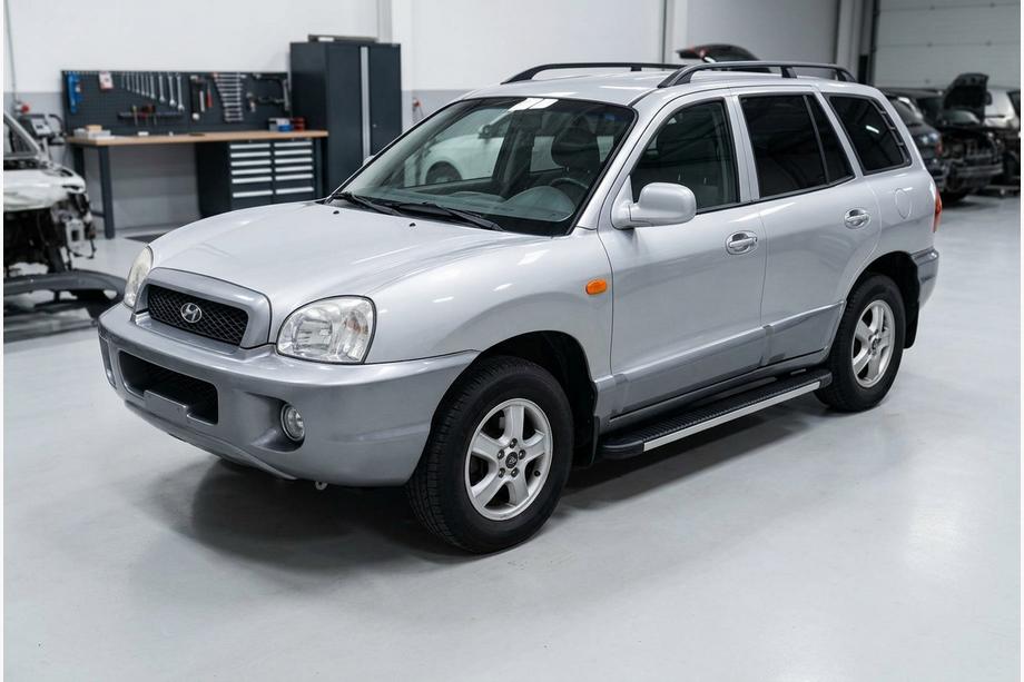 Hyundai Santa Fe 1 2000-2006 Progi Boczné Maya V1 (2 szt., Aluminium) Image