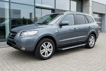 Hyundai Santa Fe 2 2006-2012 Progi Boczné Maya V1 (2 szt., Aluminium) zdjęcia 1