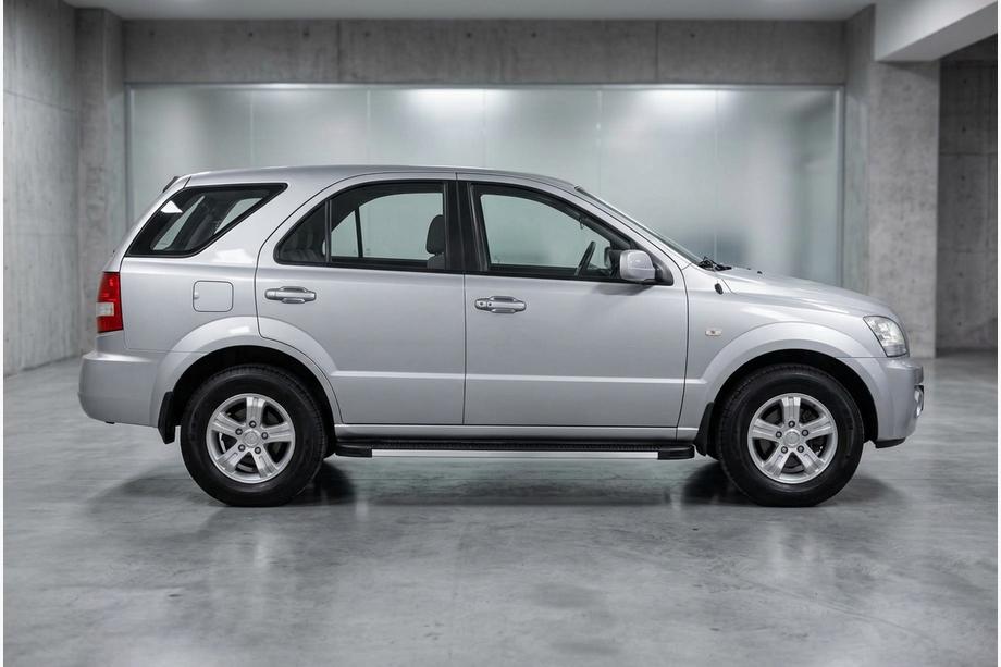 Kia Sorento I BL 2002-2009 Progi Boczné Maya V1 (2 szt., Aluminium) Image