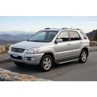 Progi Boczné Maya V1 (2 szt., Aluminium) Kia Sportage 2004-2010 zdjęcia 1