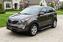 Kia Sportage 2010-2015 Progi Boczné Maya V1 (2 szt., Aluminium) zdjęcia 1