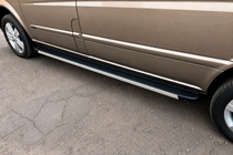 Mercedes Vito/V-class W447 2014- Progi Boczné Maya V1 (2 szt., Aluminium) Krótka i Średnia zdjęcia 5
