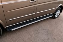 Mercedes Viano 2004-2014 Progi Boczné Maya V1 (2 szt., Aluminium) zdjęcia 2