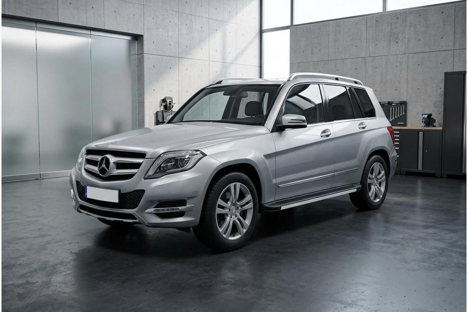 Mercedes GLK class X204 2008-2015 Progi Boczné Maya V1 (2 szt., Aluminium) Image