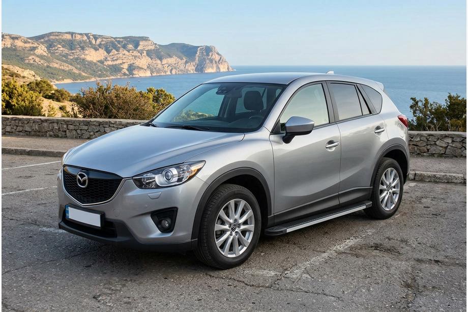 Mazda CX-5 2012-2017 Progi Boczné Maya V1 (2 szt., Aluminium) Image
