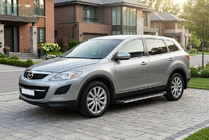 Mazda CX-9 2007-2016 Progi Boczné Maya V1 (2 szt., Aluminium) zdjęcia 1