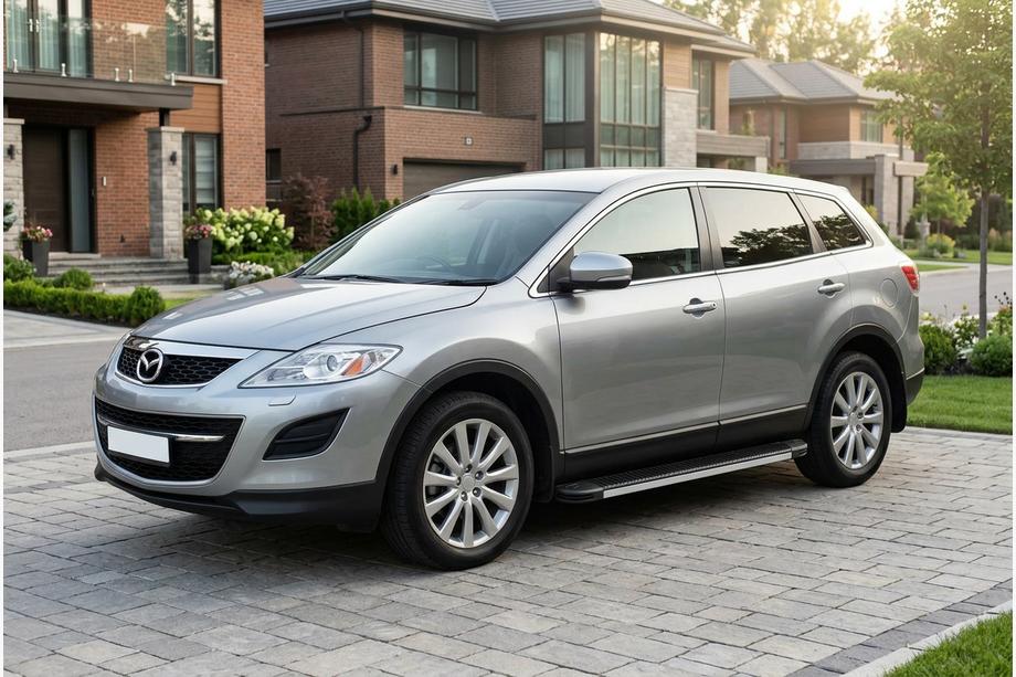 Mazda CX-9 2007-2016 Progi Boczné Maya V1 (2 szt., Aluminium) Image