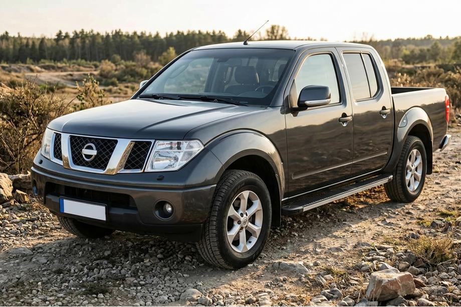 Nissan Navara 2006-2015 Progi Boczné Maya V1 (2 szt., Aluminium) Image