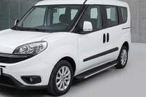 Opel Combo 2012-2018 Progi Boczné Maya (2 szt., Aluminium) zdjęcia 1