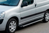 Peugeot Partner 1996-2008 Progi Boczné Maya V1 (2 szt., Aluminium) zdjęcia 1