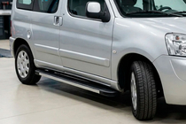 Peugeot Partner 1996-2008 Progi Boczné Maya V1 (2 szt., Aluminium) zdjęcia 2