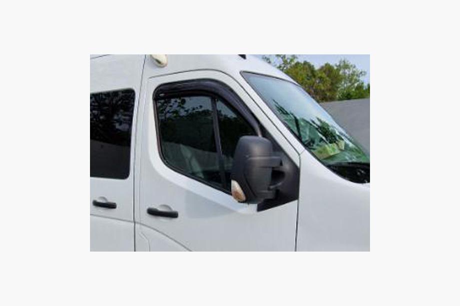 Renault Master 2011-2023 Deflektory Okien (2 szt, Niken) Zdjęcia 5
