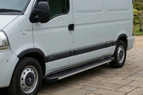 Nissan Interstar 2002-2010 Progi Boczné Maya (2 szt., Aluminium) zdjęcia 1