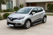 Renault Captur 2013-2019 Progi Boczné Maya V1 (2 szt., Aluminium) zdjęcia 1