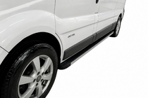 Renault Trafic 2001–2015 Progi Boczné Maya (2 szt., Aluminium) zdjęcia 1