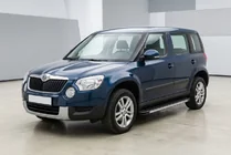 Skoda Yeti 2009-2017 Progi Boczné Maya V1 (2 szt., Aluminium) zdjęcia 1