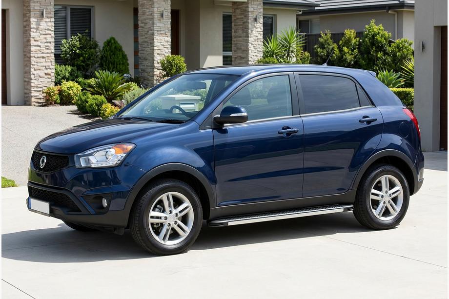 SsangYong Korando 2010-2019 Progi Boczné Maya V1 (2 szt., Aluminium) Image