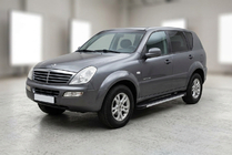SsangYong Rexton I 2001-2017 Progi Boczné Maya V1 (2 szt., Aluminium) zdjęcia 1
