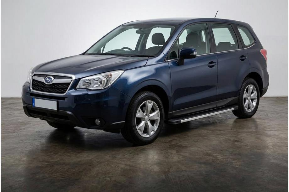 Subaru Forester 2013-2018 Progi Boczné Maya V1 (2 szt., Aluminium) Image
