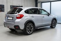 Subaru XV 2011-2017 Progi Boczné Maya V1 (2 szt., Aluminium) zdjęcia 1