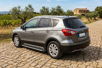 Suzuki SX4 S-Cross 2013-2016 Progi Boczné Maya V1 (2 szt., Aluminium) zdjęcia 1
