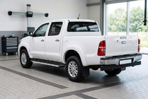 Toyota Hilux 2006-2015 Progi Boczné Maya V1 (2 szt., Aluminium) zdjęcia 1