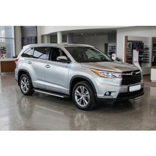 Progi Boczné Maya V1 (2 szt., Aluminium) Toyota Highlander 2013-2019 zdjęcia 1