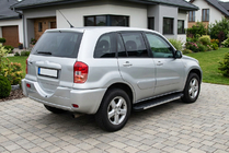 Toyota Rav 4 2001-2005 Progi Boczné Maya V1 (2 szt., Aluminium) zdjęcia 1