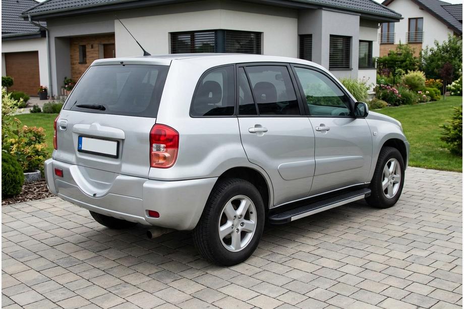 Toyota Rav 4 2001-2005 Progi Boczné Maya V1 (2 szt., Aluminium) Image