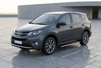 Toyota Rav 4 2013-2018 Progi Boczné Maya V1 (2 szt., Aluminium) zdjęcia 1