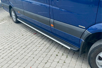 Volkswagen Crafter 2006-2016 Progi Boczné Maya (2 szt., Aluminium) zdjęcia 3