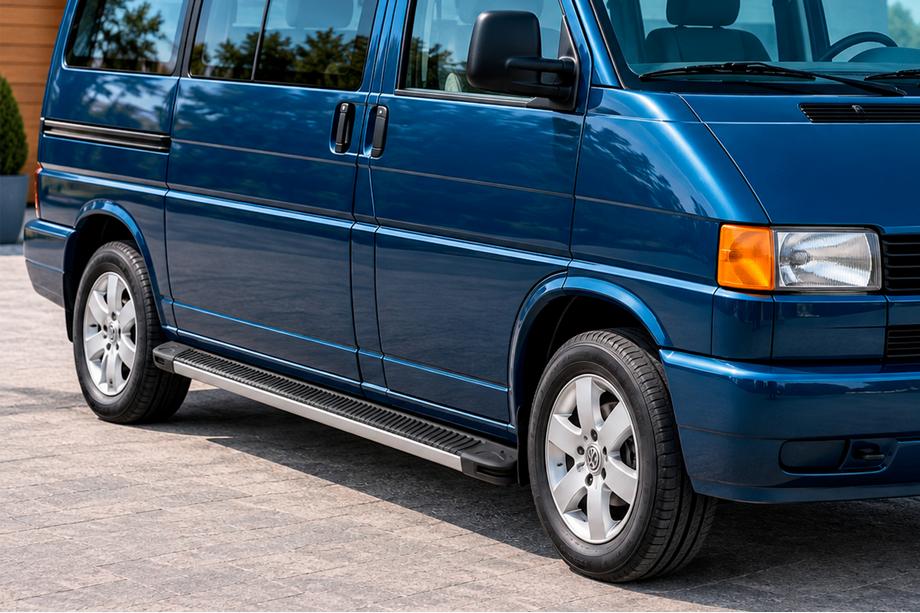 Volkswagen T4 Caravelle/Multivan 1990–2003 Progi Boczné Maya (2 szt., Aluminium) Image