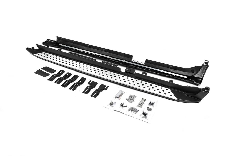 BMW X4 F26 2014-2018 Oryginalne Progi Boczné V1 (2 szt, Aluminium) Image