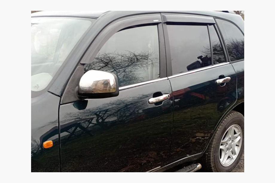 Chery Tiggo 1 2005-2016 Chromowane Nakładki na Klamek Drzwi (4 szt, Stal Nierdzewna) Carmos - Turecka Stal Nierdzewna Image
