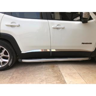 Listwy Drzwiowe Stal Nierdzewna (4 szt) Jeep Renegade 2014- zdjęcia 3