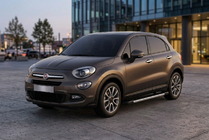 Fiat 500X 2014-2024 Progi Boczné RedLine V1 (2 szt., Aluminium) zdjęcia 1