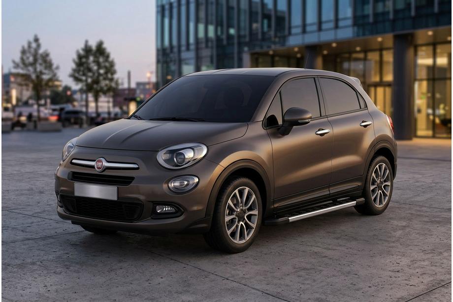 Fiat 500X 2014-2024 Progi Boczné RedLine V1 (2 szt., Aluminium) Image