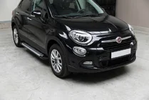 Fiat 500X 2014-2024 Progi Boczne Line (2 szt., Aluminium) zdjęcia 1