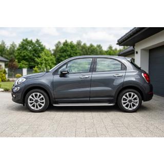 Progi Boczne Maydos V2 (2 szt., Aluminium i Stal Nierdzewna) Fiat 500X 2014-2024 zdjęcia 1
