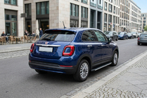Fiat 500X 2014-2024 Progi Boczné Maya V1 (2 szt., Aluminium) zdjęcia 1