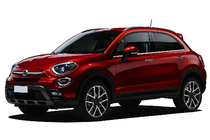 Fiat 500X 2014-2024 Listwy ozdobne szyb chromowane (4 szt.) zdjęcia 1