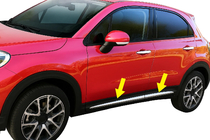 Fiat 500X 2014-2024 Listwy drzwiowe chromowane (4 szt) zdjęcia 7