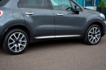 Fiat 500X 2014-2024 Listwy drzwiowe chromowane (4 szt) zdjęcia 3