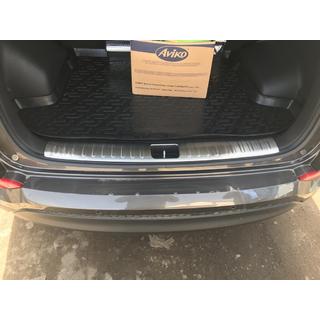 Nakładka na Zderzak Tylny OmsaLine (Stal Nierdzewna) Hyundai Tucson TL 2016-2021 zdjęcia 3