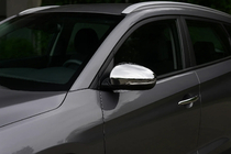 Hyundai Tucson TL 2016-2021 Nakładki na Lusterka (2 szt., Stal Nierdzewna) zdjęcia 3