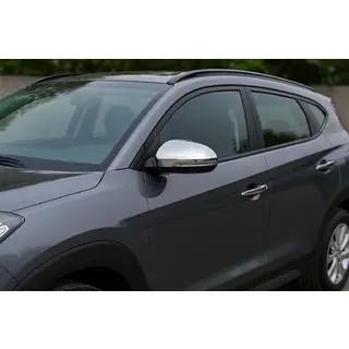 Nakładki na Lusterka (2 szt., Stal Nierdzewna) Hyundai Tucson TL 2016-2021 zdjęcia 1